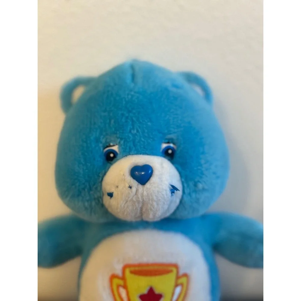 2003 Care Bears Champ Bear Blue Plush